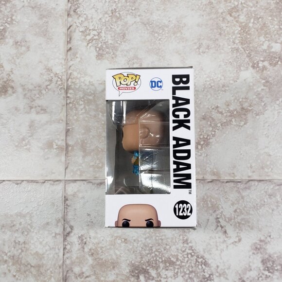1232 Black Adam Funko Pop Movies With Lightning Vinyl Figure NIB 2022 - Picture 2 of 7